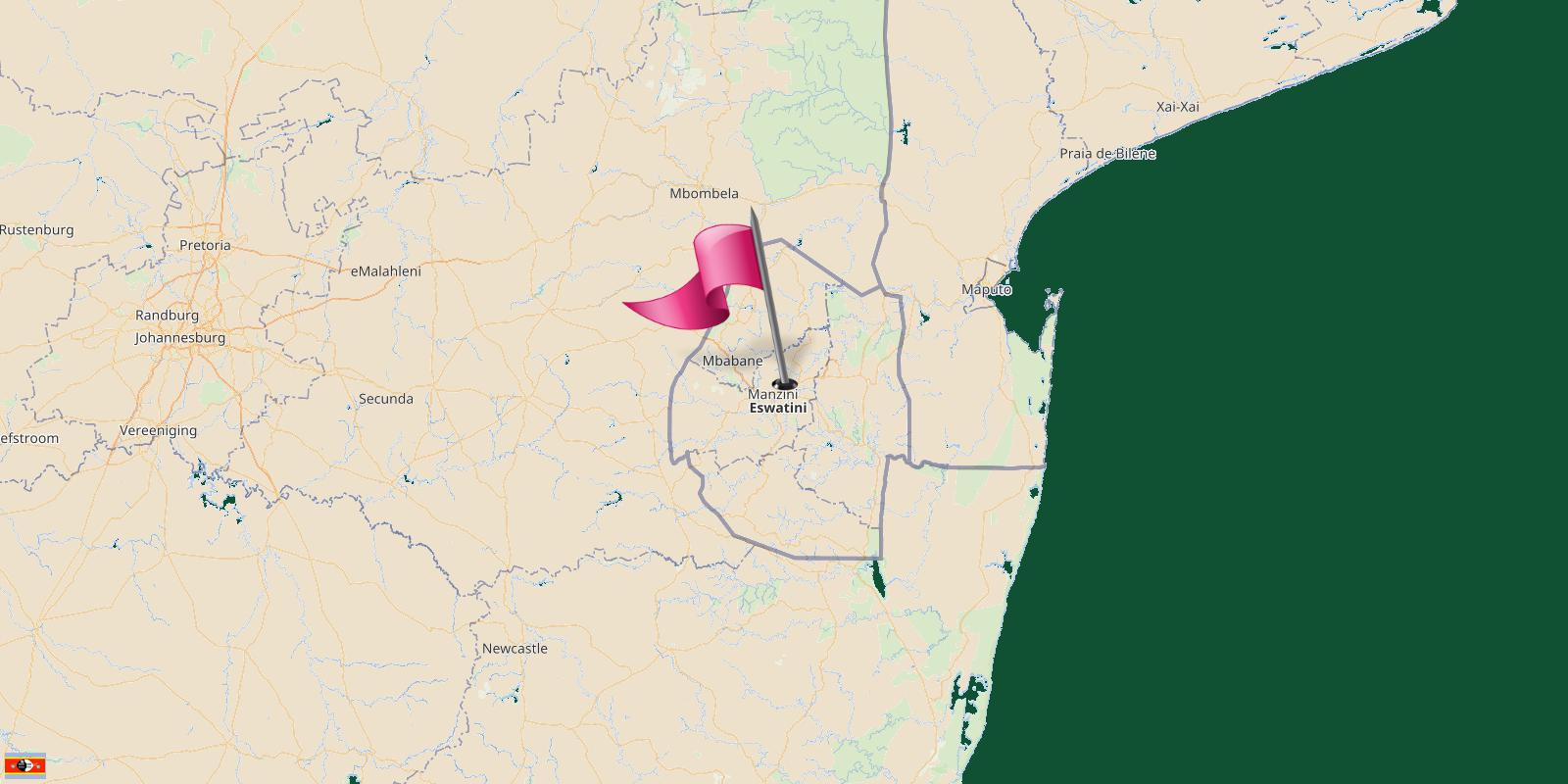Eswatini Time Population Lunar GeoJSON Dialing Code