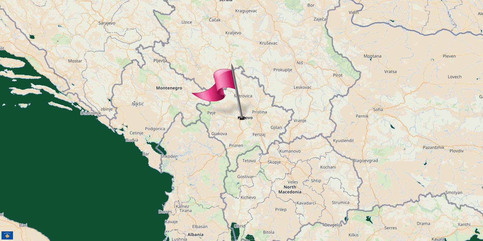 Kosovo Time Population Lunar GeoJSON Dialing Code